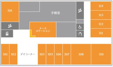 3階フロアマップ